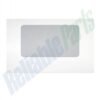 GE OVEN GLASS DOOR, WHITE - WB57K5