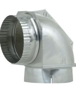 WHIRLPOOL 4" DIA. DRYER CLOSE ALUMINUM VENT ELBOW - 4396006RW