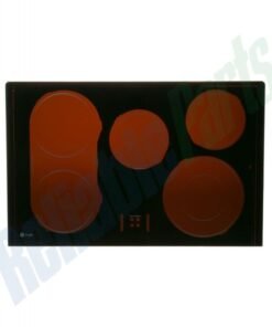 GE MAINTOP GLASS ASSEMBLY (BK) - WB62T10700