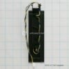GE REFRIGERATOR PADDLE FRONT SW. ASSEMBLY BK - WR17X13126