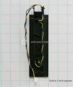 GE REFRIGERATOR PADDLE FRONT SW. ASSEMBLY BK - WR17X13126
