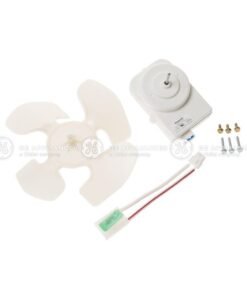 GE REFRIGERATOR MOTOR & MTG PLATE ASSEMBLY - WR60X10217