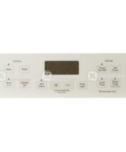 GE FACEPLATE GRAPHICS (BQ) - WB27T11513