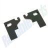 GE REFRIGERATOR HINGE ENDCAP ASSEMBLY DGY (2PK) - WR17X20164