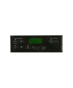 GE FACEPLATE GRAPHICS (BK) - WB27T11511