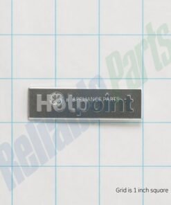 GE REFRIGERATOR BADGE ASSEMBLY HP - WR02X21201