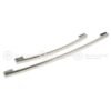 GE REFRIGERATOR PK HANDLE KIT ASSEMBLY SS - WR12X25411