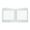 SAMSUNG REFRIGERATOR VEGETABLE GLASS CRISPER DRAWER COVER ASSEMBLY - DA97-06329A