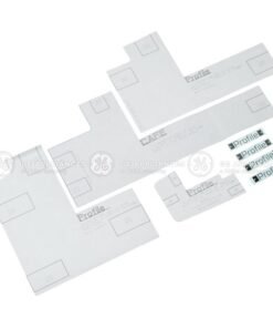 GE REFRIGERATOR PROFILE CAFE LOGO & TEMPLATE - WR02X27469