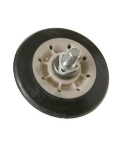 GE DRUM SUPPORT ROLLER & AXLE - WE03X10016