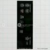 GE FACEPLATE GRAPHICS ASSEMBLY - WB27T10517