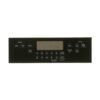 GE RANGE CONTROL PANEL - BLACK - WB07X20574