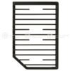 GE GRATE RH - WB31X29308