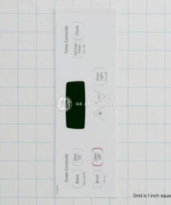 GE FACEPLATE GRAPHICS (WH) - WB27T11025