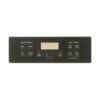 GE RANGE CONTROL PANEL - BLACK - WB07X24886