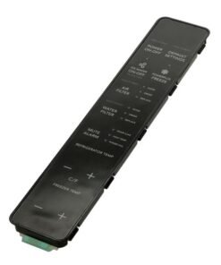 FRIGIDAIRE REFRIGERATOR USER INTERFACE ASSEMBLY, BLACK - 242048230