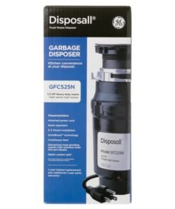 GE DISPOSER 1/2HP CONTINUOUS FEED DISPOSER - GFC525N
