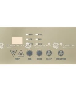 GE AIR CONDITIONER CONTROL SHEET - WP07X10008