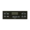 GE RANGE CONTROL PANEL - BLACK - WB07X22681