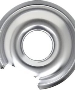 GE RANGE STOVE COOK TOP 6" DRIP PAN CHROME - WB32X10012