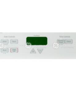 GE FACEPLATE GRAPHICS ASSEMBLY - WB27T11090