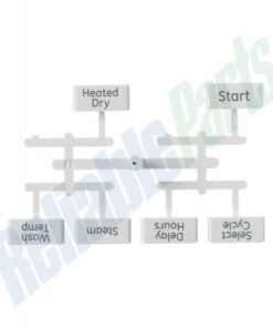 GE DISHWASHER BUTTON AND GRAPHICS ASSEMBLY - WD34X11833