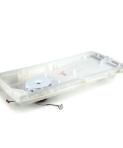 SAMSUNG REFRIGERATOR FREEZER EVAPORATOR FAN MOTOR AND COVER ASSEMBLY - WHITE - DA97-08061A