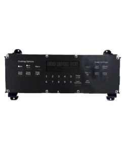 GE OVEN CONTROL AND OVERLAY ASSEMBLY - WB27X32140