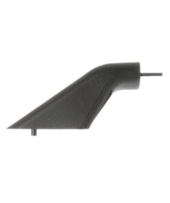 GE HANDLE END CAP, BLACK - WB7X7183