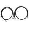 5' NYLON BRAIDED WASHER FILL HOSE KIT - 2 PACK - BY WHIRLPOOL - 8212487RC