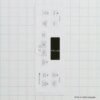 GE FACEPLATE GRAPHICS (WH) - WB07X21440