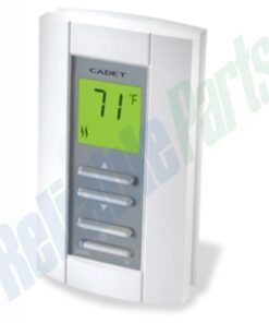 CADET HEATER ELECTRONIC NON-PROGRAMMABLE WALL THERMOSTAT TH114 DP 16A 240V/208V, WHITE - 08162