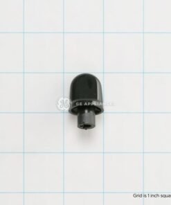 GE KNOB VENT GLOSSY BK - WB03X10264