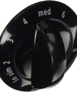 FRIGIDAIRE SURFACE UNIT CONTROL KNOB (BLACK) - 318196634