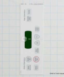 GE FACEPLATE GRAPHICS - WB27T10687