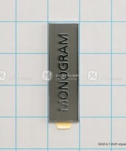 GE REFRIGERATOR BADGE MONOGRAM SMALL NO - WR04X24243