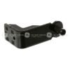 GE REFRIGERATOR HINGE BTM & PIN ASSEMBLY BLACK - WR13X10186