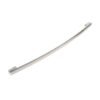 GE REFRIGERATOR DOOR HANDLE, STAINLESS STEEL - WR12X23647