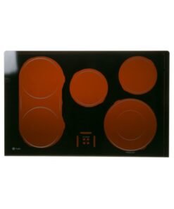 GE GLASS MAINTOP ASSEMBLY, BLACK - WB62T10776