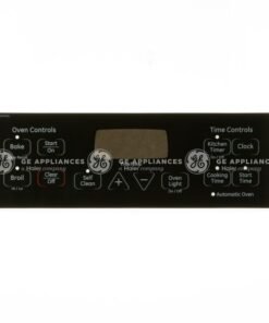 GE FACE PLATE GRAPHICS - WB27T11423