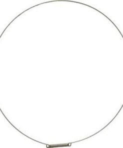 LG WASHER FRONT BOOT SEAL GASKET CLAMP ASSEMBLY - ACA56078801