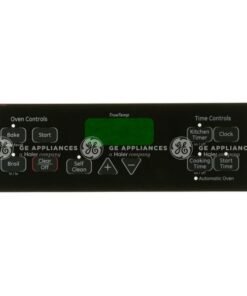 GE FACEPLATE GRAPHICS ASSEMBLY - WB27T11080