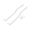 GE REFRIGERATOR PK HANDLE SMALL ASSEMBLY WH - WR12X10760