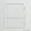 GE REFRIGERATOR SHELF FIXED FZ - WR71X10990