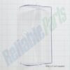 GE REFRIGERATOR DAIRY DOOR CLEAR - WR02X12364