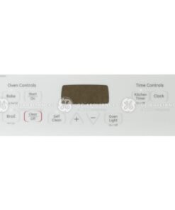 GE FACEPLATE GRAPHICS - WB27T11422