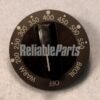FRIGIDAIRE THERMOSTAT KNOB (BLACK) - 316123307