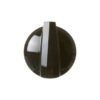 GE RANGE KNOB - BLACK - WB03X21411