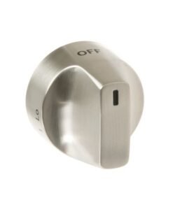GE STAINLESS STEEL CONTROL KNOB - WB03X31672
