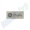 GE REFRIGERATOR LENS NAME PLATE - WR04X10161